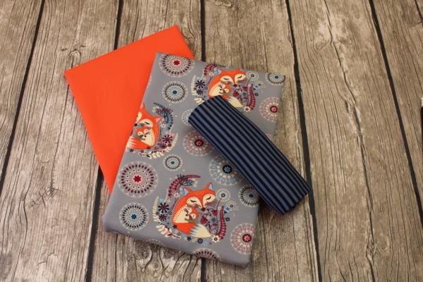 Stoffpaket Sommersweat Füchse